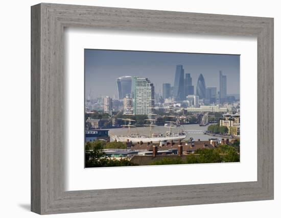 Tall Ships Festival on River Thames-Charles Bowman-Framed Photographic Print