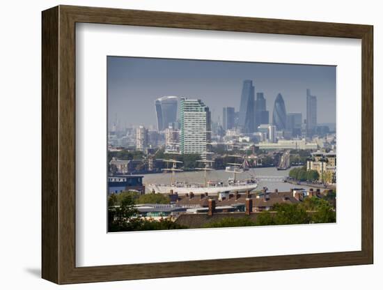 Tall Ships Festival on River Thames-Charles Bowman-Framed Photographic Print