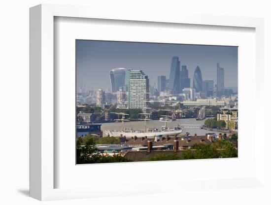 Tall Ships Festival on River Thames-Charles Bowman-Framed Photographic Print