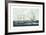 Tall Ships Maneuvering-Eldred Clark Johnson-Framed Limited Edition