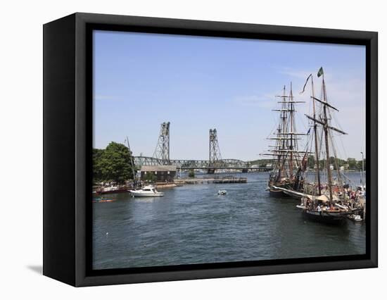Tall Ships, Portsmouth, New Hampshire, New England, United States of America, North America-Wendy Connett-Framed Premier Image Canvas