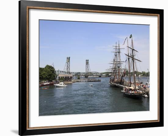 Tall Ships, Portsmouth, New Hampshire, New England, United States of America, North America-Wendy Connett-Framed Photographic Print