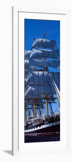 Tall Ships Race in the Ocean, Baie De Douarnenez, Finistere, Brittany, France-null-Framed Photographic Print