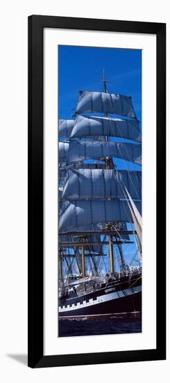 Tall Ships Race in the Ocean, Baie De Douarnenez, Finistere, Brittany, France-null-Framed Photographic Print