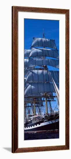 Tall Ships Race in the Ocean, Baie De Douarnenez, Finistere, Brittany, France-null-Framed Photographic Print