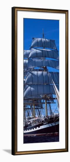 Tall Ships Race in the Ocean, Baie De Douarnenez, Finistere, Brittany, France-null-Framed Photographic Print