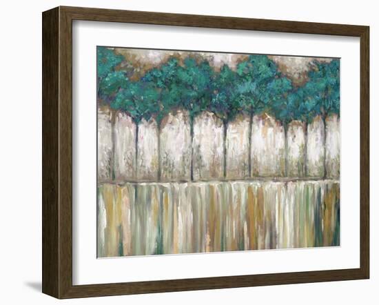 Tall Tree Horizon-James Zheng-Framed Art Print