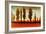 Tall Trees Horizonal Red-Tim O'toole-Framed Giclee Print