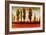 Tall Trees Horizonal Red-Tim O'toole-Framed Giclee Print