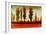 Tall Trees Horizonal Red-Tim O'toole-Framed Giclee Print