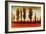 Tall Trees Horizonal Red-Tim O'toole-Framed Giclee Print