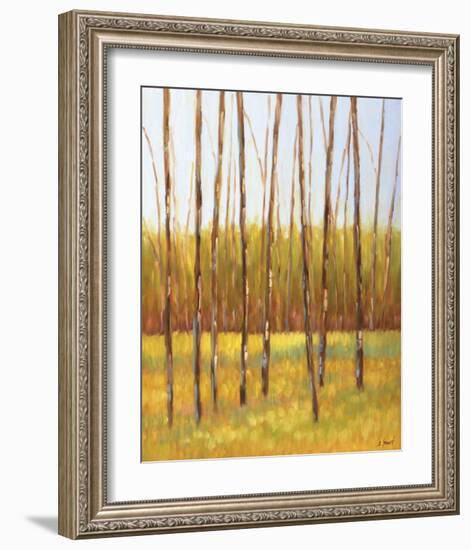 Tall Trees I (left)-Libby Smart-Framed Art Print