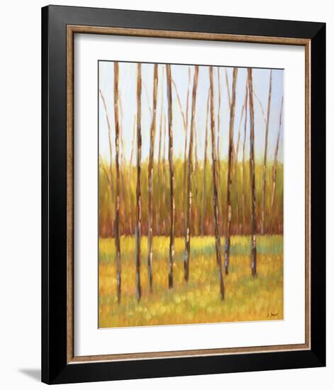 Tall Trees I (left)-Libby Smart-Framed Art Print