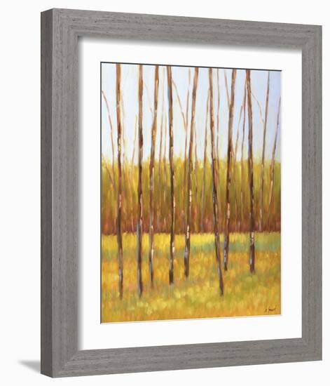 Tall Trees I (left)-Libby Smart-Framed Art Print