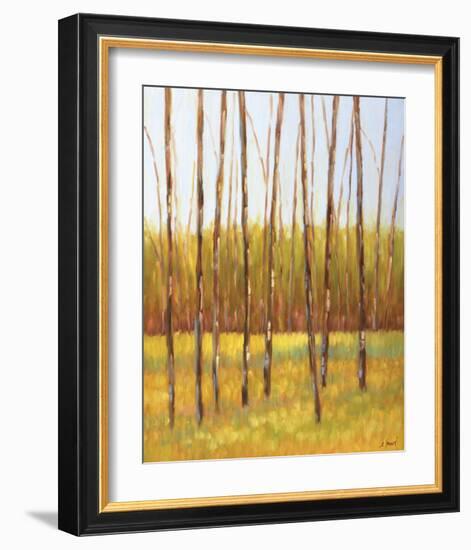 Tall Trees I (left)-Libby Smart-Framed Art Print