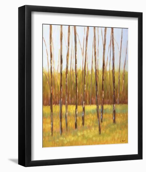 Tall Trees I (left)-Libby Smart-Framed Art Print