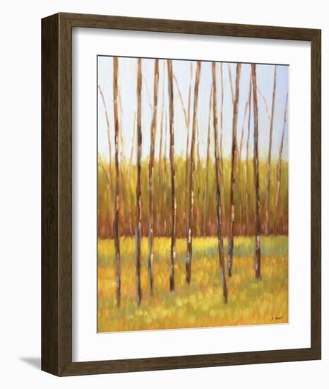 Tall Trees I (left)-Libby Smart-Framed Art Print