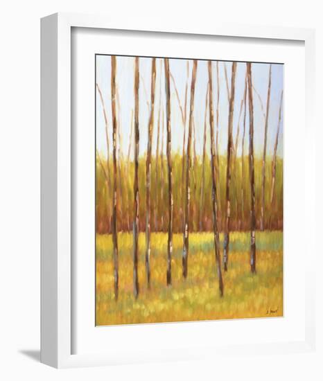 Tall Trees I (left)-Libby Smart-Framed Art Print