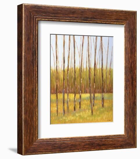 Tall Trees I (left)-Libby Smart-Framed Art Print