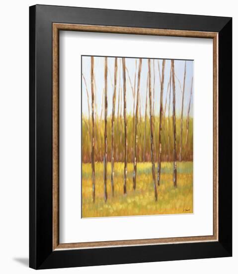 Tall Trees I (left)-Libby Smart-Framed Art Print