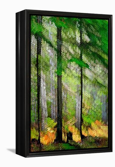 Tall Trees-Ursula Abresch-Framed Premier Image Canvas