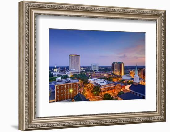 Tallahassee, Florida, USA Downtown Skyline.-SeanPavonePhoto-Framed Photographic Print
