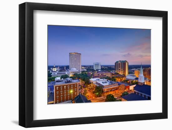 Tallahassee, Florida, USA Downtown Skyline.-SeanPavonePhoto-Framed Photographic Print