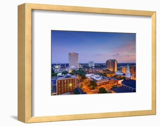 Tallahassee, Florida, USA Downtown Skyline.-SeanPavonePhoto-Framed Photographic Print