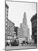 Tallest Building in Borough of Brooklyn, Looming in the Background-Ed Clark-Mounted Photographic Print