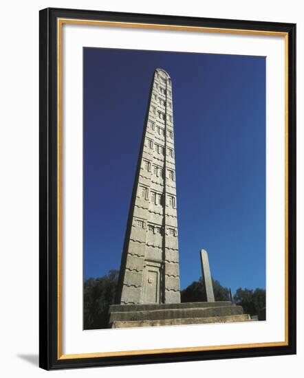 Tallest Stela of Axum-null-Framed Photo