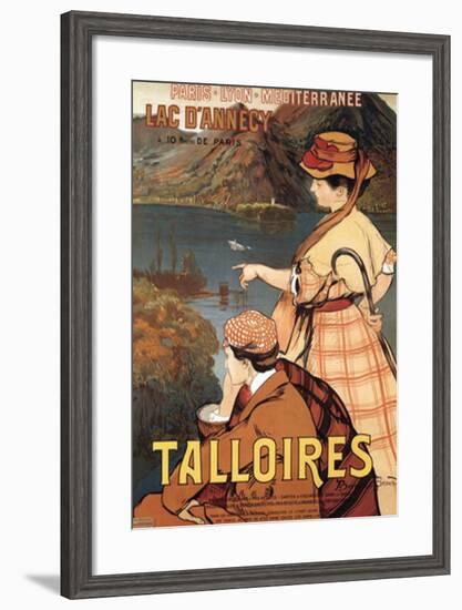 Talloires-Albert Besnard-Framed Art Print