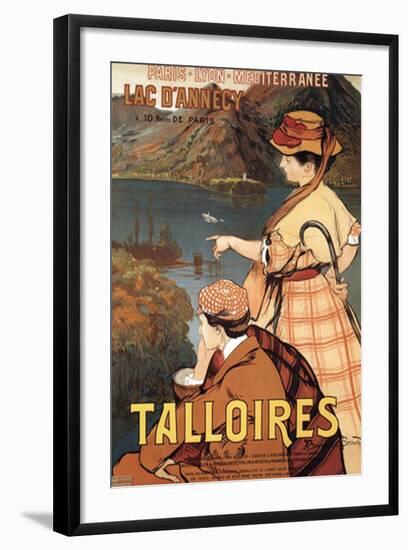 Talloires-Albert Besnard-Framed Art Print