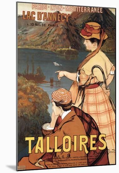 Talloires-Albert Besnard-Mounted Art Print