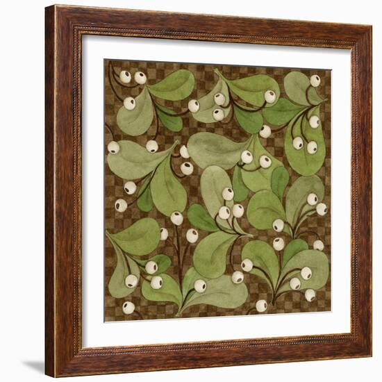 Tallow Berry Checks-Robin Betterley-Framed Giclee Print