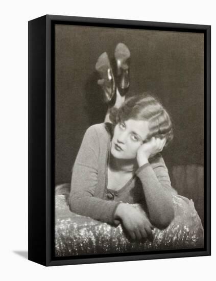 Tallulah Bankhead, Actress, One of a Diptych-Curtis Moffat-Framed Premier Image Canvas