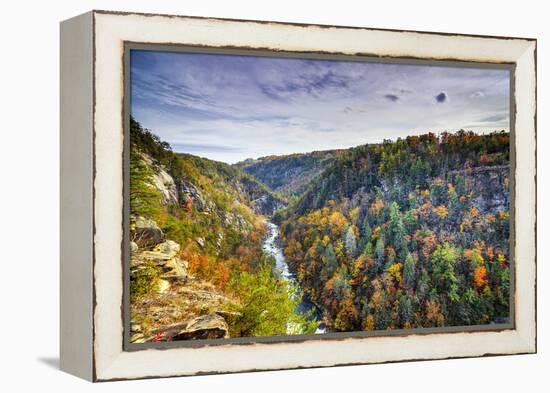 Tallulah Gorge in Georgia, Usa.-SeanPavonePhoto-Framed Premier Image Canvas