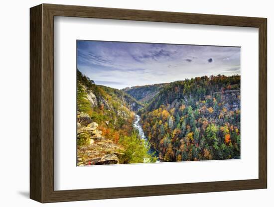 Tallulah Gorge in Georgia, Usa.-SeanPavonePhoto-Framed Photographic Print