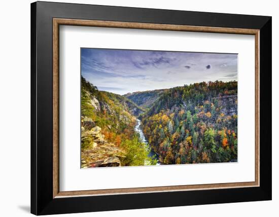 Tallulah Gorge in Georgia, Usa.-SeanPavonePhoto-Framed Photographic Print