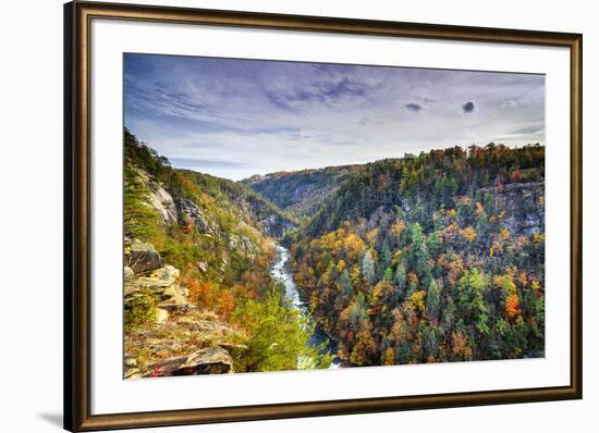 Tallulah Gorge in Georgia, Usa.-SeanPavonePhoto-Framed Photographic Print