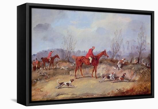 Tally Ho! Samuel Henry Alken (1810-1894), Aka Henry Alken, Jun-Carl Frederic Aagaard-Framed Premier Image Canvas