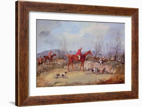 Tally Ho! Samuel Henry Alken (1810-1894), Aka Henry Alken, Jun-Carl Frederic Aagaard-Framed Giclee Print