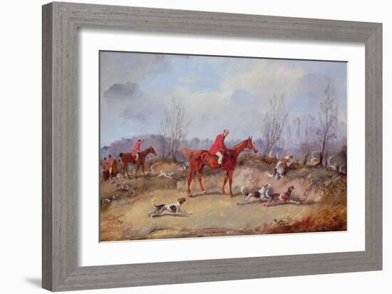 Tally Ho! Samuel Henry Alken (1810-1894), Aka Henry Alken, Jun-Carl Frederic Aagaard-Framed Giclee Print