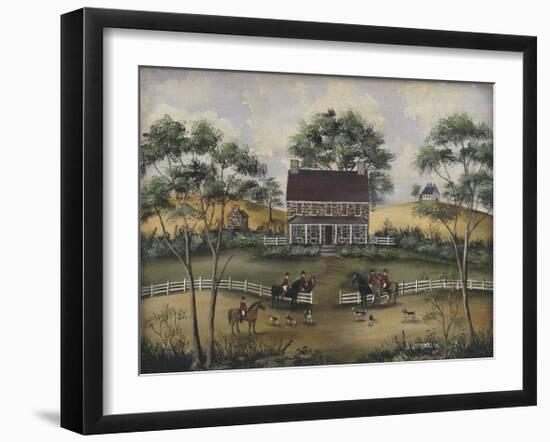 Tally Ho-Barbara Jeffords-Framed Giclee Print