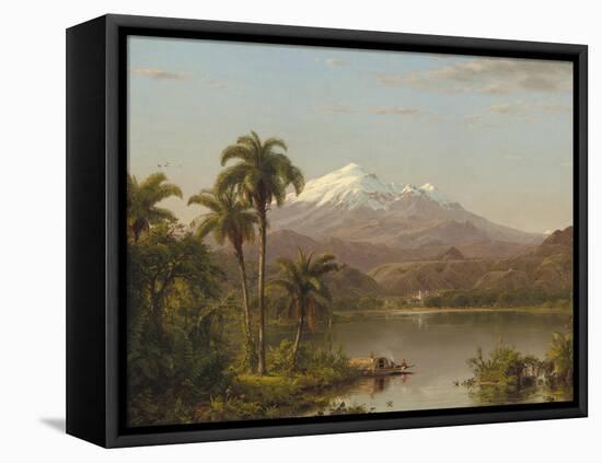 Tamaca Palms, 1854-Frederic Edwin Church-Framed Premier Image Canvas