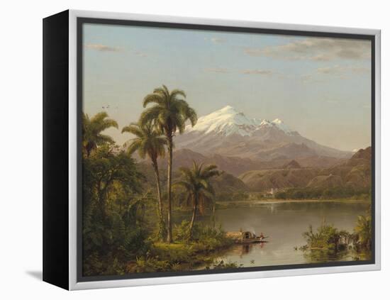 Tamaca Palms, 1854-Frederic Edwin Church-Framed Premier Image Canvas