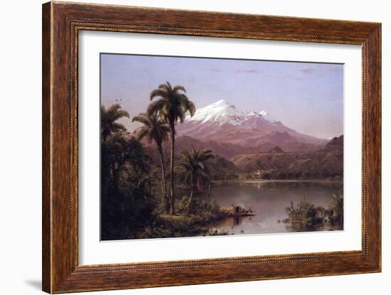 Tamaca Palms-Frederic Edwin Church-Framed Art Print