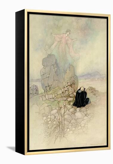 Tamamo, the Fox Maiden, 1910-Warwick Goble-Framed Premier Image Canvas