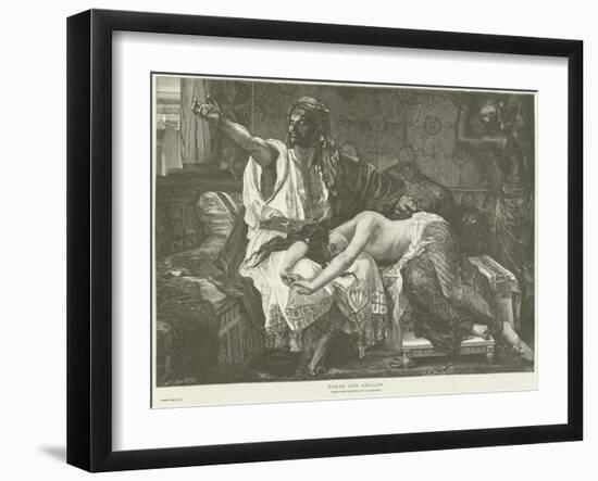 Tamar and Absalom-Alexandre Cabanel-Framed Giclee Print