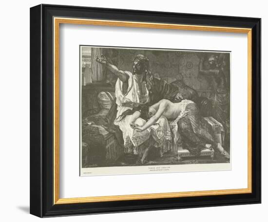 Tamar and Absalom-Alexandre Cabanel-Framed Giclee Print