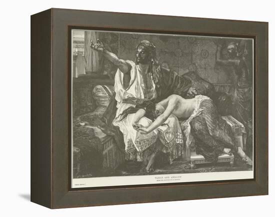 Tamar and Absalom-Alexandre Cabanel-Framed Premier Image Canvas